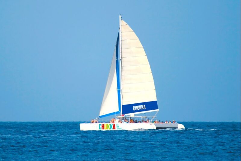 Dunns River: Catamaran Day Cruise & Snorkeling Tour - Sailing on a Catamaran