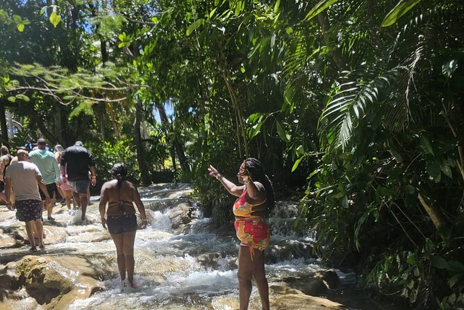 Dunns River Falls and Ocho Rios Sightseeing With Shopping - Pickup and Transportation
