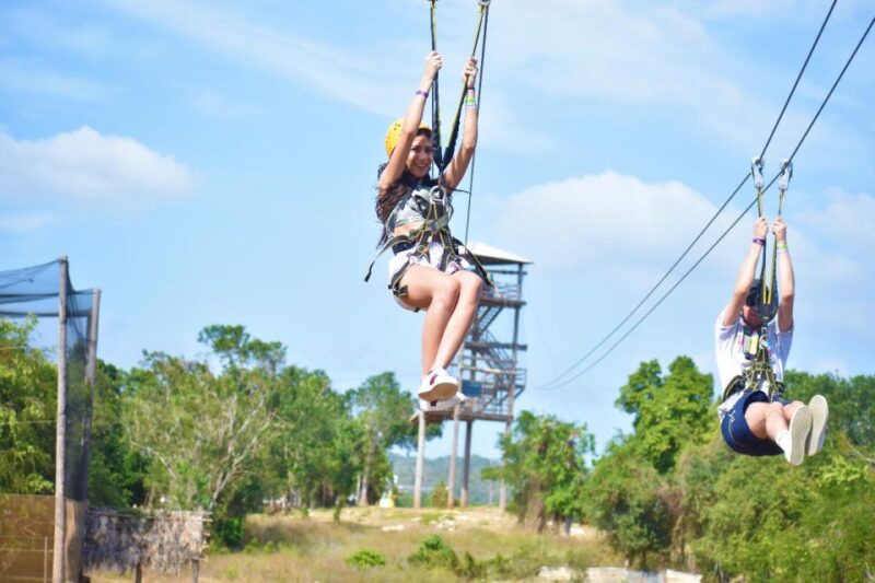 Dunns River Falls and Ziplines Private Tour - Key Points