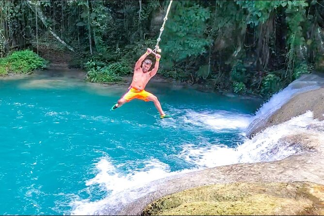 Dunns River Falls & Blue Hole Combo From Montego Bay With Pick up - Tour Overview and Details
