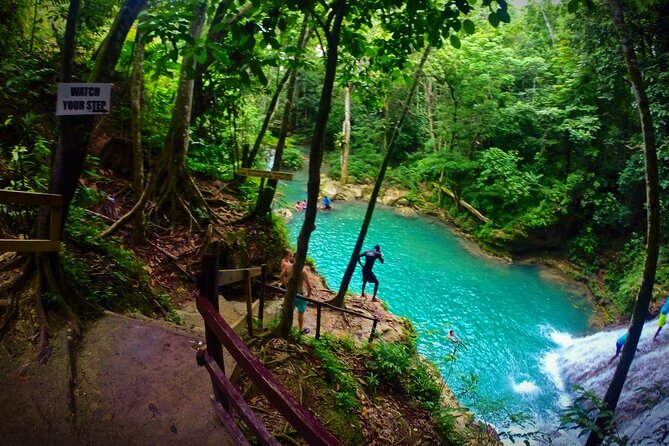 Dunns River Falls& Blue Hole Tour Ocho Rios (Entry Fee Included) - Accessibility and Participation