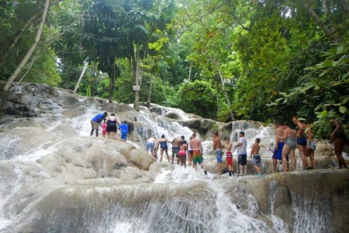 Dunns River Falls Climb, Access to Beach, Waterpark, Garden - Frequently Asked Questions