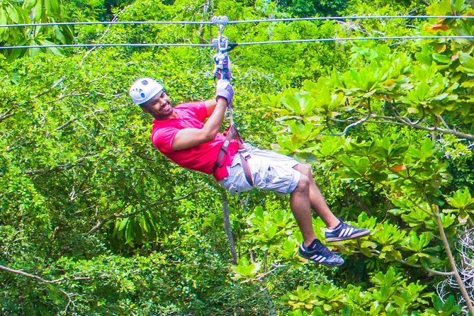 Dunns River Falls Climb Plus Ziplines, Atv, Horse Ride & Swim From Montego Bay - Inclusive Hotel Pickup and Drop-off
