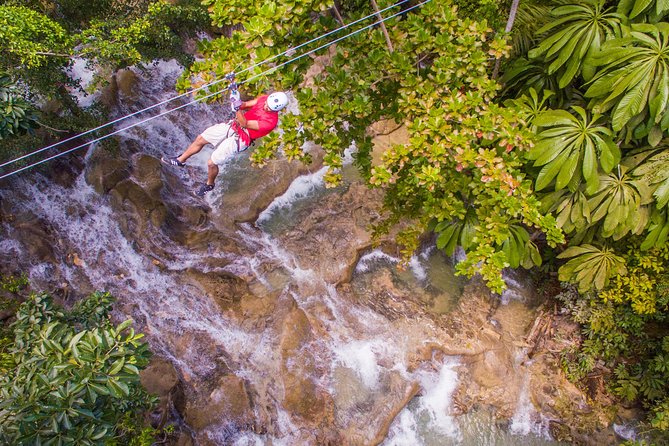 Dunns River Falls Climb Plus Ziplines, Atv, Horse Ride & Swim From Ocho Rios - Horseback Ride Into the Sea
