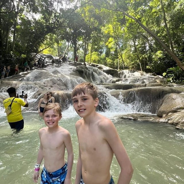 Dunns River Falls Climb & Zipline Over The Falls - Included in the Tour