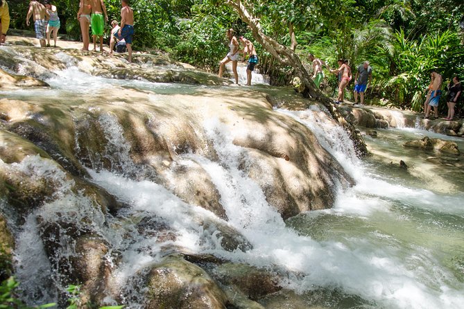 Dunns River Falls From Runaway Bay - Climbing the Iconic Falls