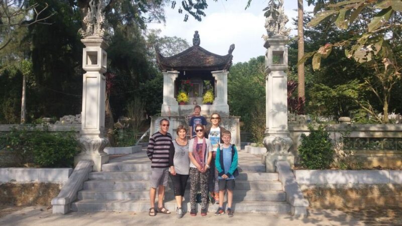 Duong Lam Ancient Village Adventure - Exploring Laterite Houses and Brick Pathways