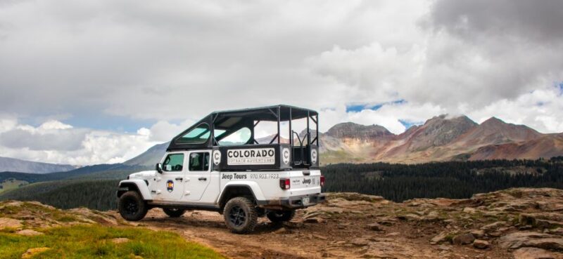 Durango: Backcountry Jeep Tour to the Top of Bolam Pass - Tour Inclusions