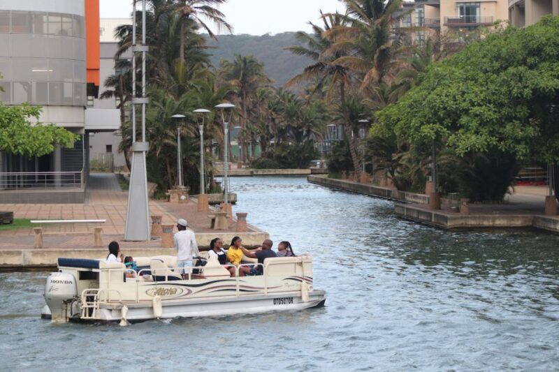 Durban Point Waterfront: Luxury Canal Boat Cruise - Booking and Cancellation Details