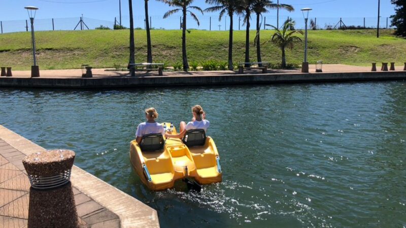 Durban: Waterfront Canals Pedal Boat Rental - Inclusions