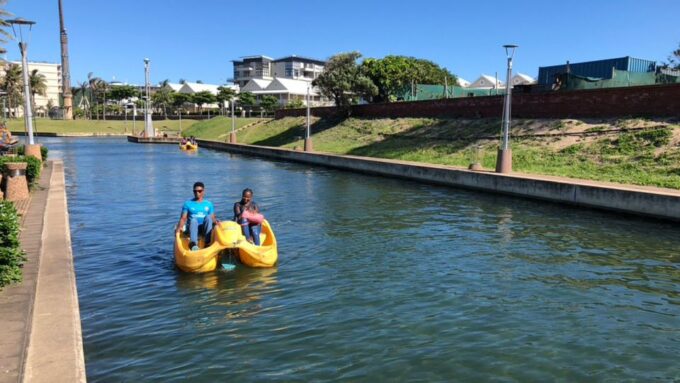 Durban: Waterfront Canals Pedal Boat Rental - Meeting Point