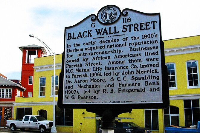 Durham African-American Historic Walking Tour - Pricing and Booking