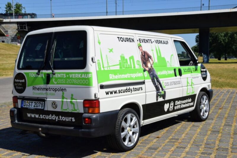 Düsseldorf: E-Scooter City Tour - Experience Highlights