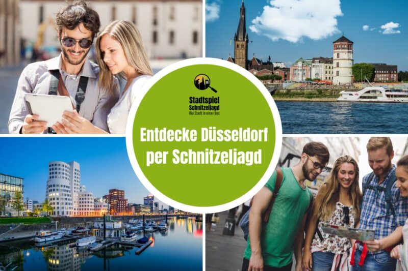 Düsseldorf: Scavenger Hunt Self-Guided Tour - Highlights of the Experience