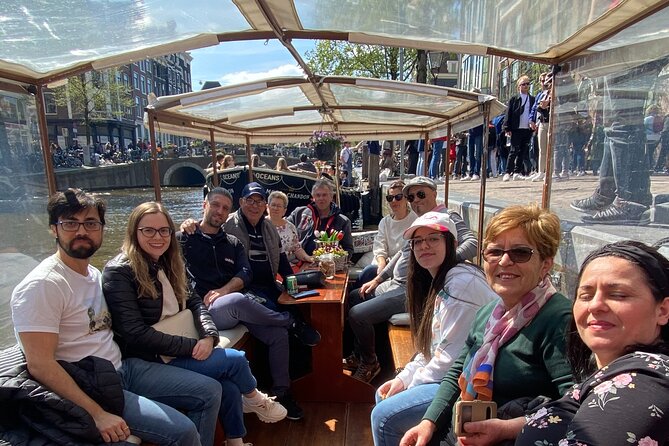 Dutch Cheese and Drinks Guided Amsterdam Boat Tour - Admiring Amsterdams Attractions