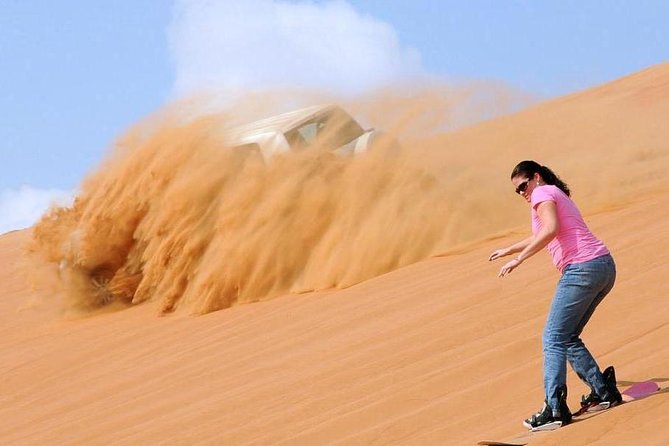 DXB Private Morning Desert Safari With Camel Ride N Sand Boarding - Pricing and Booking