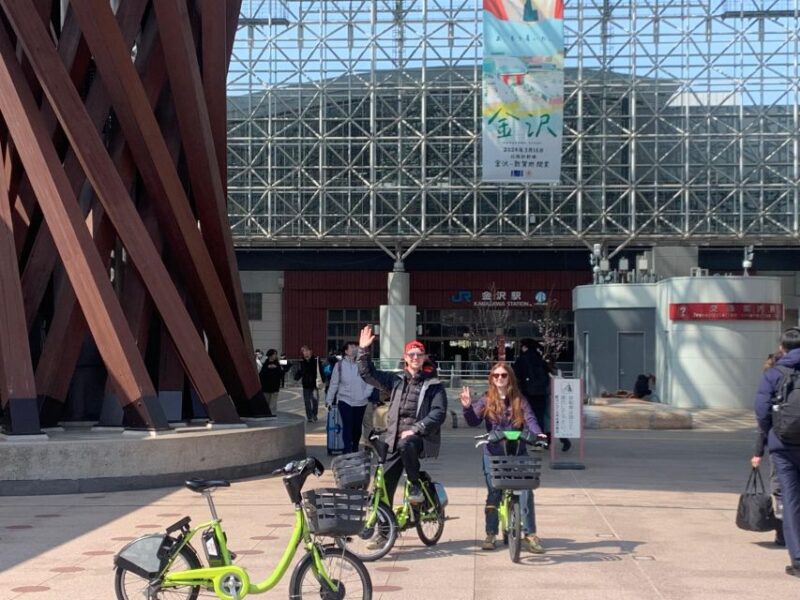 E-Bike Cycling With Guided Tour of KANAZAWA Main & KENROKUEN - Key Points