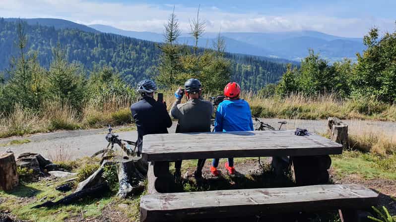 E-Bike Ride in Snow Mountains - Route Details