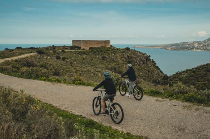 E-Bike Tour Malaxa-Ancient Aptera and Traditional Villages! - Traditional Cretan Cafes