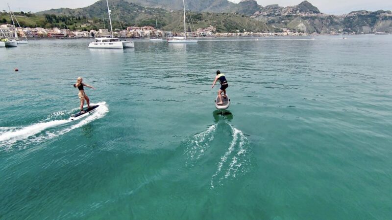E-Foil Electric Fliteboard Boat Trip Taormina-Giardini - Equipment and Safety