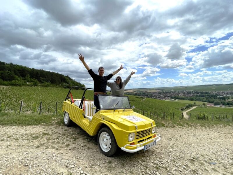 E-Mehari Tour and Tasting Chablis Clotilde Davenne - Chablis and Chablis Premier Cru