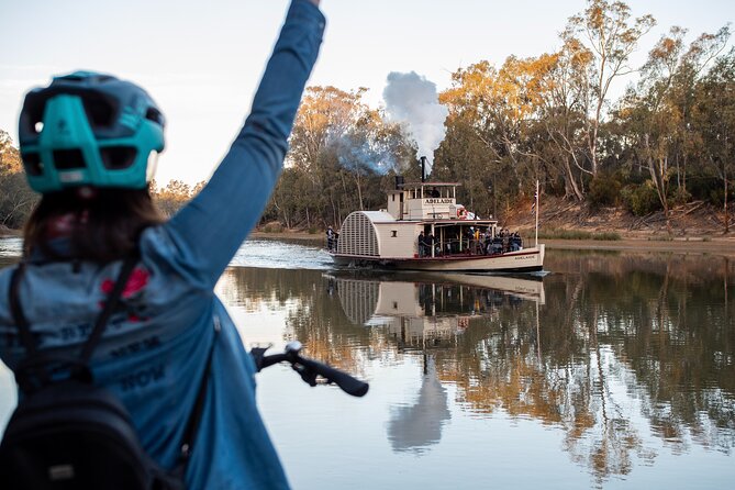 E-Mountain Bike Hire Echuca Moama - Full Day - Sightseeing Along the Murray River