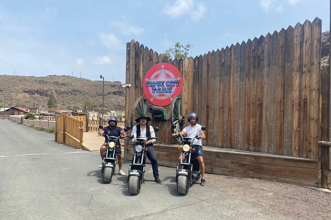 E-Scooter 2 or E-Bike Maspalomas Tour + Western Park Sioux City - Inclusions and Additional Costs
