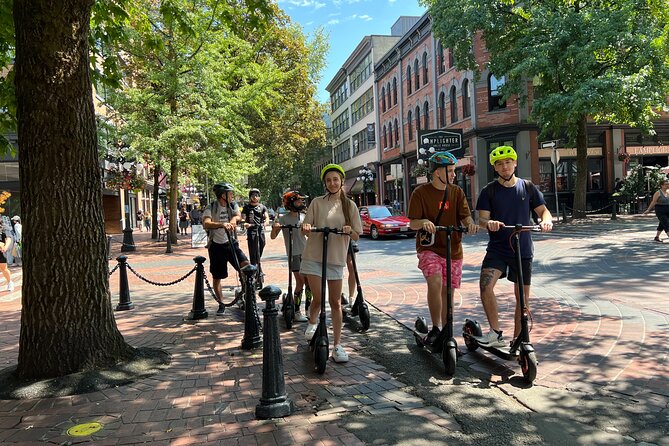 E-Scooter + EUC Guided Tour to the Secret Spots in Vancouver. - Pricing and Cancellation