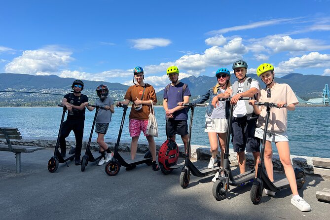 E-Scooter + EUC Guided Tour to the Secret Spots in Vancouver. - Unique Experiences
