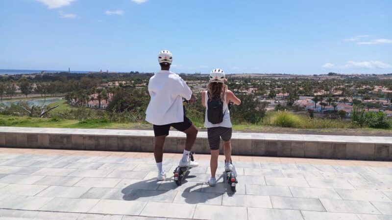 E-Scooter Step Kickstart Guided Tour: Sightseeing Maspalomas - Key Points