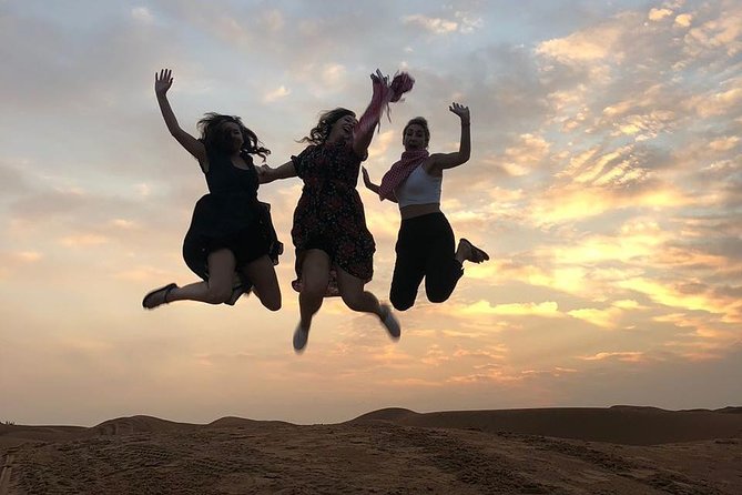 Early Morning Desert Safari With Camel Trekking Experience - Sandboarding on the Dunes
