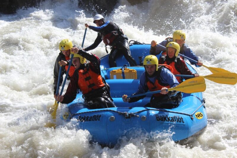 East Glacial River Extreme Rafting - Pricing and Duration
