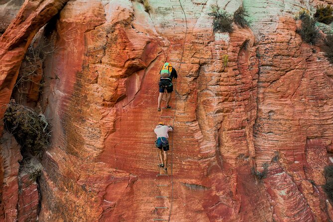 East Zion Elk Heart Cliffs Via Ferrata and Rappelling (3Hr) - Stunning Scenery