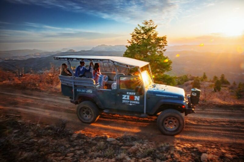 East Zion: Top of the World Sunset Jeep Tour - Experience Highlights