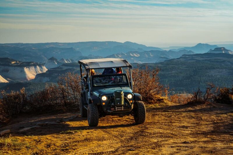 East Zion: Top of the World Sunset Jeep Tour - Booking and Cancellation