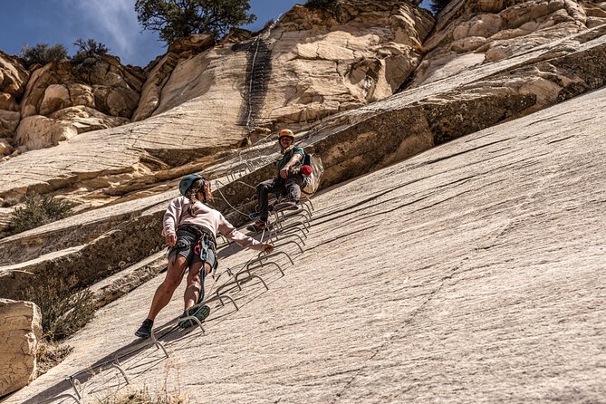 East Zion Via Ferrata & Rappelling Experience (1 Hr) - Route and Scenery