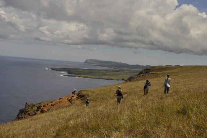 Easter Island: Poike Volcano Private Hiking Tour With Guide - Vai a Heva: Carved Head