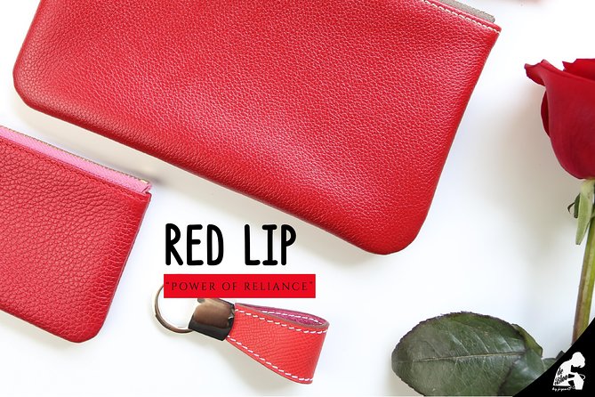 Easy Pouch Sewing Class With Real Leather - Learn From Experts - Unique Souvenir Creation