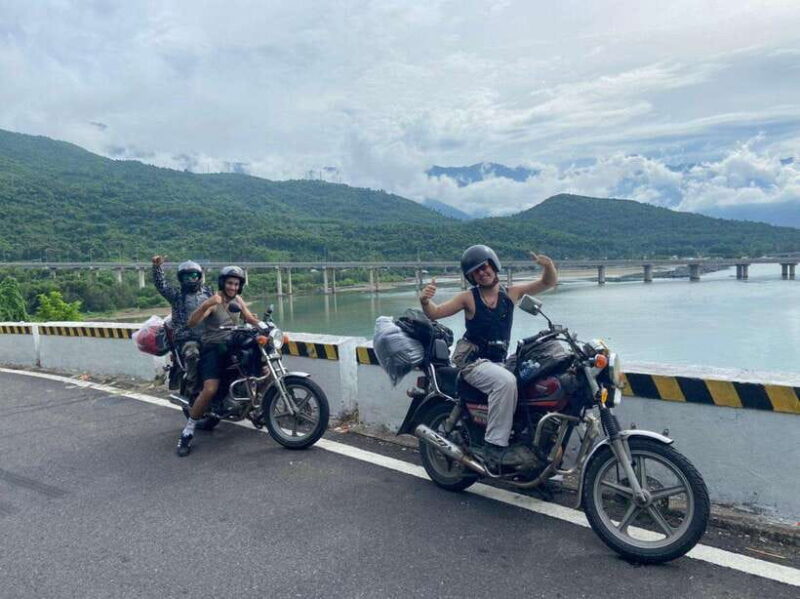 Easy Rider Tour:Hai Van Pass, Lang Co Beach,Marble Mountains - Relaxing at Lang Co Beach