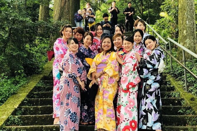 Easywear Summer Kimonos Experience in Shibuya Hairstyling Option - Meeting and Pickup