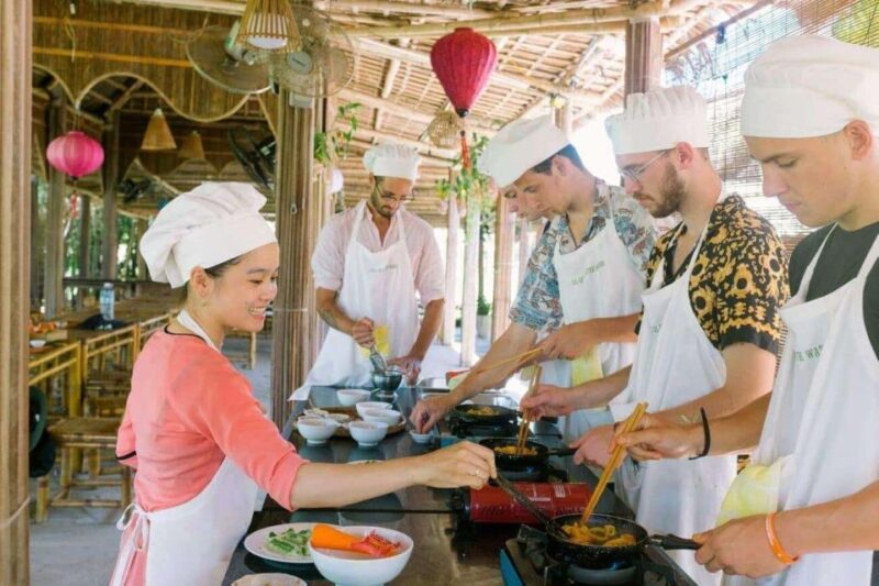 Eco Cooking Class in Bay Mau Coconut Village - Local Market Visit