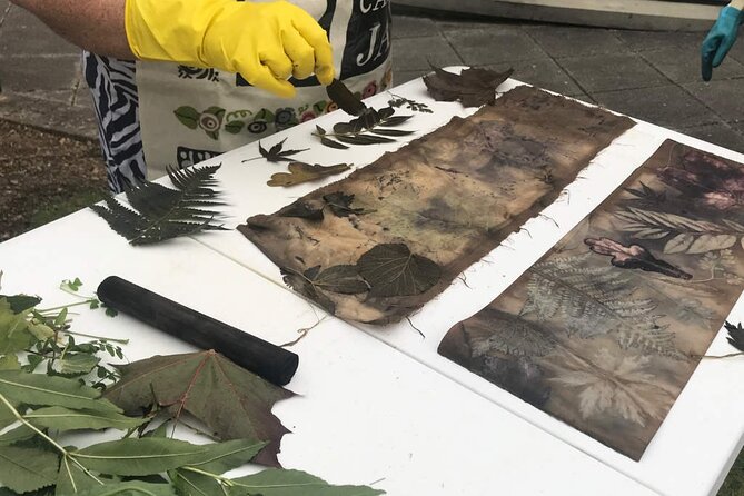 Eco-Printing on Paper Natural Dye Taster Workshop - Whats Included