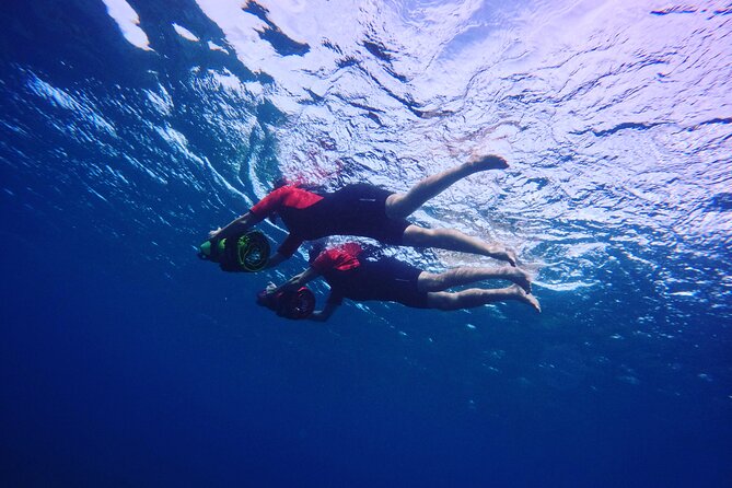 Eco Sea Scooter Beach Entry - Rent a Gopro Video Tape Sea Turtles - Snorkeling Equipment and Safety Gear