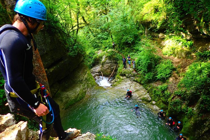 Ecouges Sensational Canyoning in the Vercors (Grenoble / Lyon) - Guided Canyoning Experience