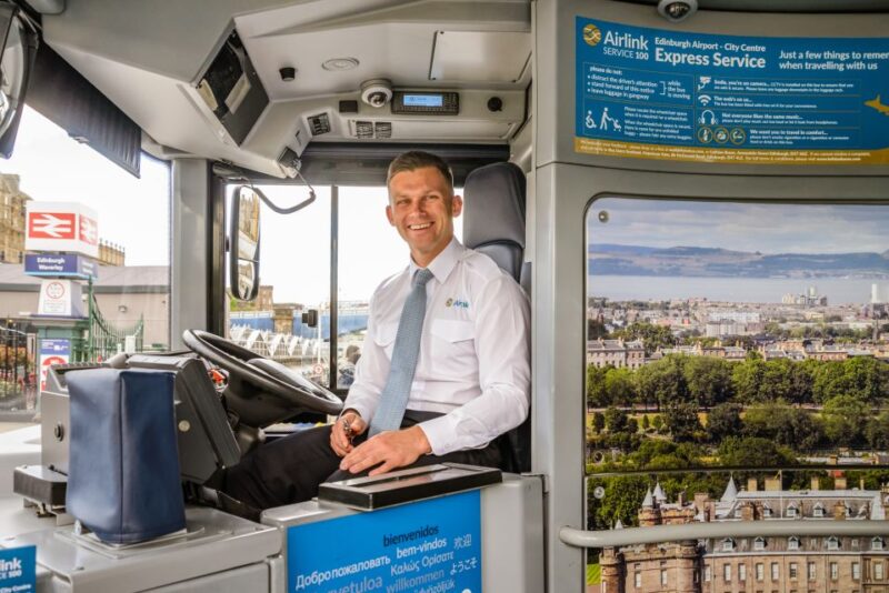 Edinburgh Airport: Bus Transfer - Departure Schedule