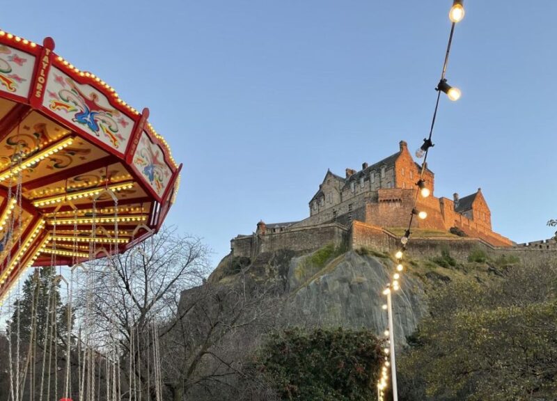 Edinburgh: Christmas Walking Tour With Gingerbread Treat - Itinerary