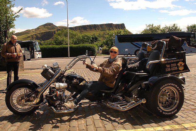 Edinburgh City Trike Tour With 2 Malt Whiskys - Meeting Details