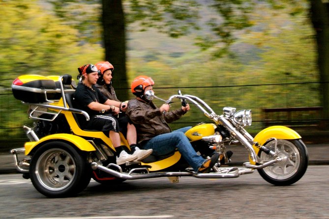 Edinburgh City Trike Tour With 2 Malt Whiskys - Additional Information