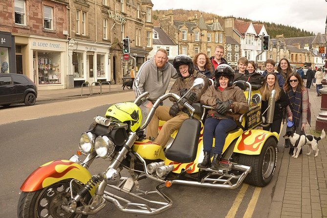 Edinburgh City Trike Tour With 2 Malt Whiskys - Scenic Viewpoints