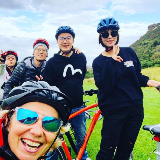 Edinburgh: Cycle Tour to the Coast (Family Friendly) - Exploring Holyrood Park